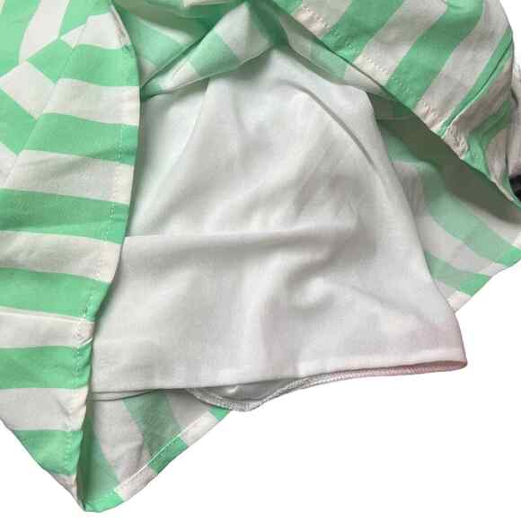 Shein Curve Striped Button Down Top / Shorts Set Size 2X - Picture 6 of 9